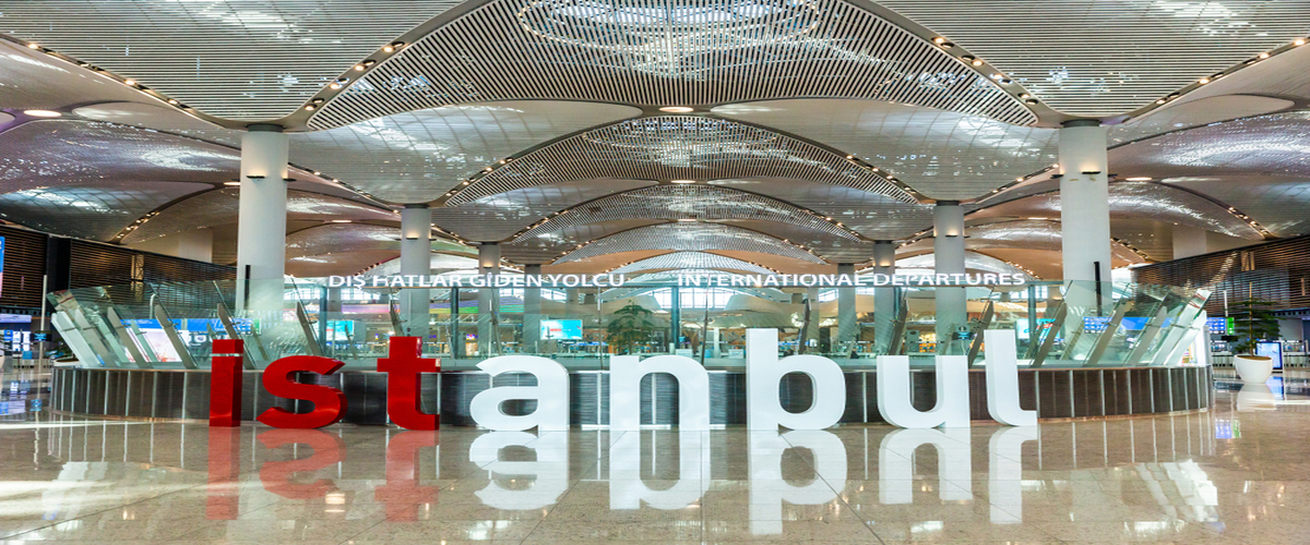 İstanbul Havalimanı'na Varış